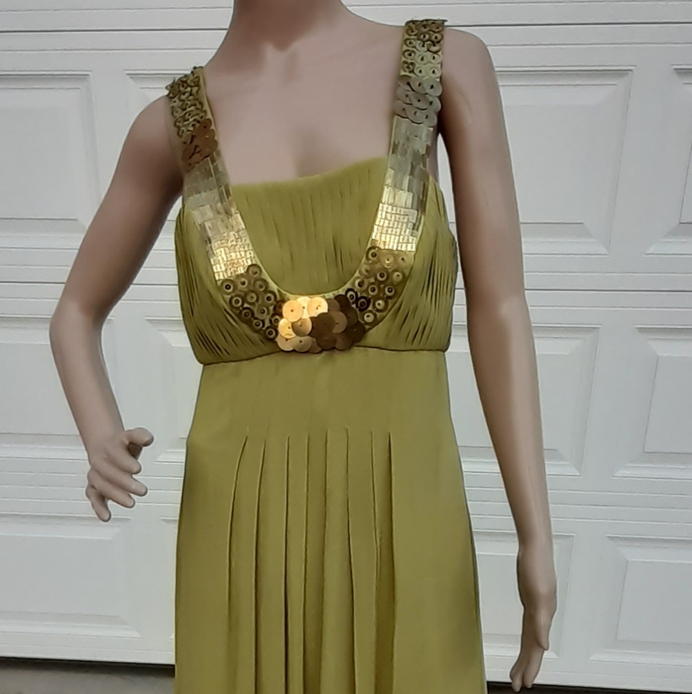 Sue Wong cocktail dress with straps